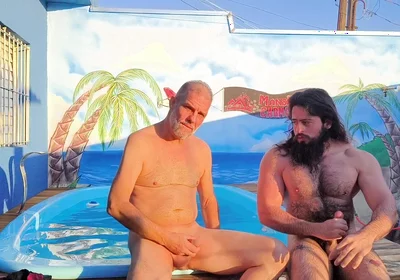 I Caught It in the Act My Stepfather Making Out with His Friend in the Pool