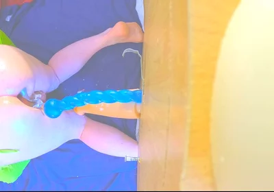 Juicy Anal Play with 2 Dildos, Speculum Makes Me Farting Like Crazy