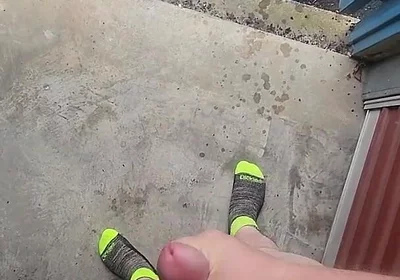 Almost Caught Enjoying the Storage Unit