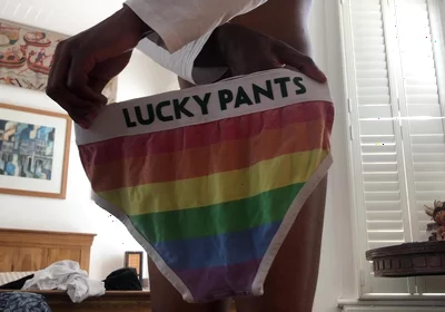 Straight Friend Does an Underwear Try on Haul for You