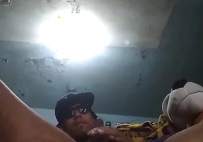 I'm Left Alone Playing with My Erect Cock