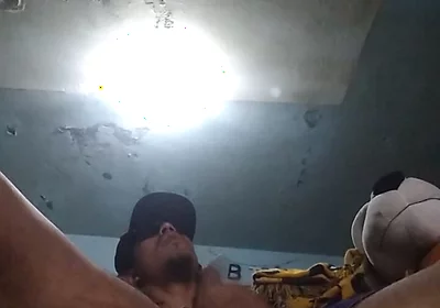 I'm Left Alone Playing with My Erect Cock