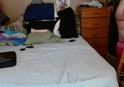 Obese Pig Sissy Cant Get His Tiny Dick Hard