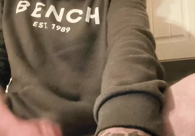 Big Dick Wanking and Smoking