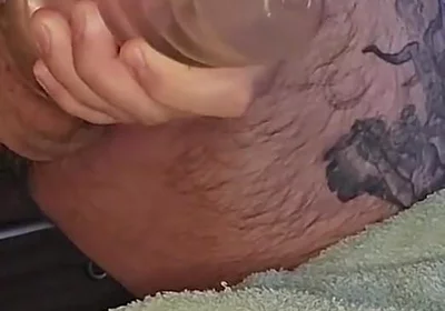 Gay Bear Tries New Toy