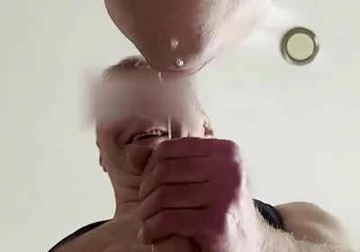 The Old Man Can't Cum From a Student's