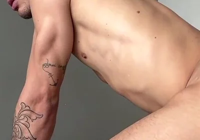 Big Dick Fucks Muscle Ass Bareback Anal Latino Tatted Stud