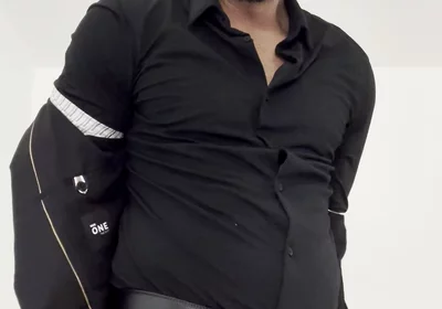 Handsome Gets Tattooed in Suit