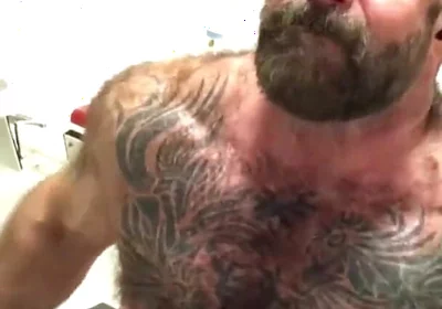Pumped up Muscle Daddy