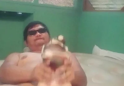 Quick Fucking My Doll on My Airbed Inside My Room