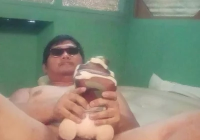 Quick Fucking My Doll on My Airbed Inside My Room