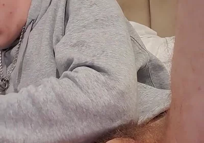 Skinny Lad Messing with Floppy Cock