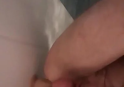 Jerking off and Dildo in the Shower