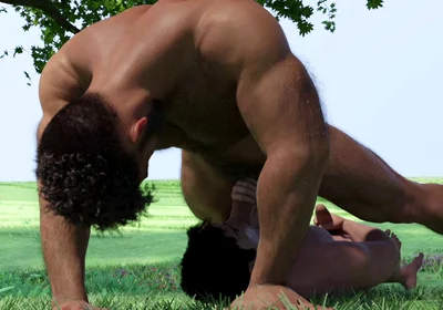 Milk Must Be Served - Swallowing Cum in Farm Outdoor