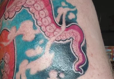 My Octopus Tattoo Is Finished! I Love It!
