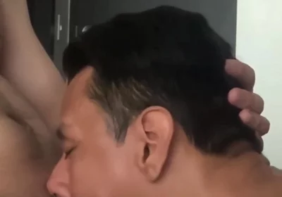Only Pleasure for Him Sucking His Cock