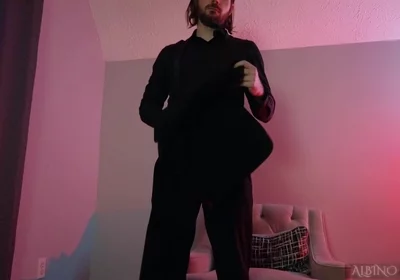 Albino Adonis - Tempting - Fpov Experience - Black Suit & Tie