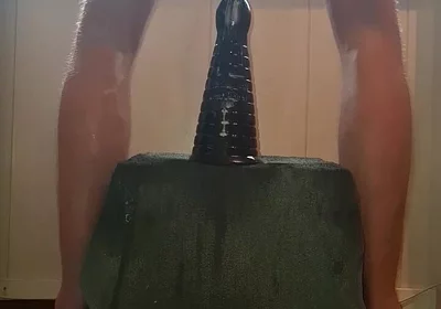 Solo Gay Male - Extreme Anal Destruction Huge Dildo's and Fisting