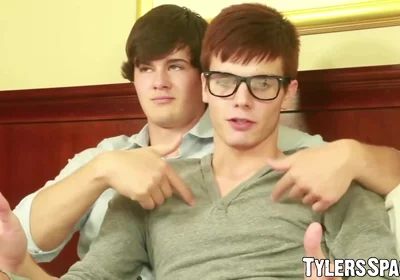 Twink Cock Riding Action With Anal Fun After Cock Sucking - Bryce Christiansen And Calvin Michaels