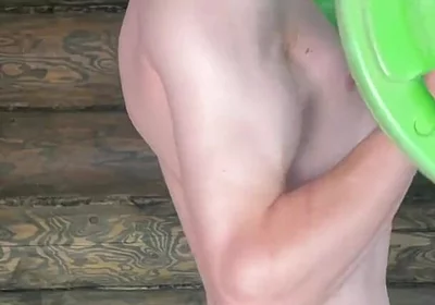 The Sexy Guy Works Out