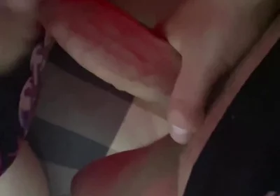 Big Cock on His Face