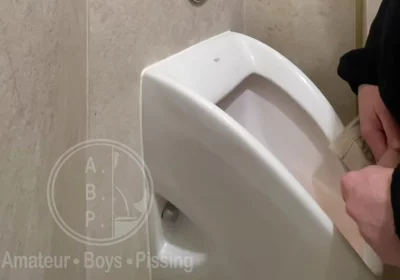 Caught the Guy Pissing in the Next Urinal