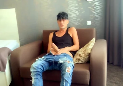 I Will Jerk off and Cum but You Not to Deserve to See Me Cum
