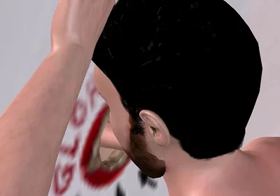 Animated 3D Gay Porn - Handsome Man Sucking Dick Through Glory Hole in Men's Toilet