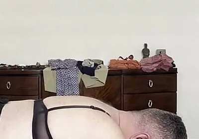 Younger Uses Older in Lingerie