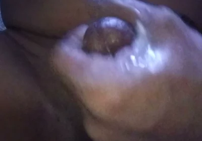 My Wife Is Out so I Make My Curved Cock Satisfied Alone.