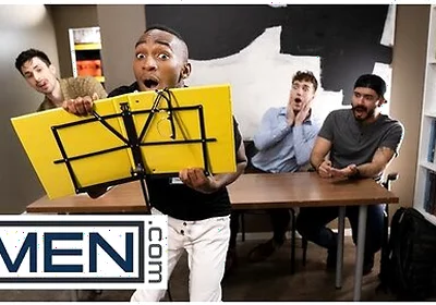 Kais Presentation Gets Wild When Kane Fox Plays With His Plug And Fucks Him On The Table
