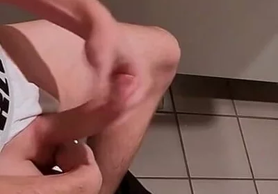 Always Exciting to Do This in a Busy Bathroom