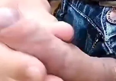 Mature Man Masturbating in Public Places