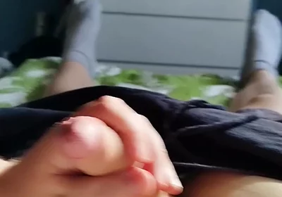 Close up Short Stroking From Hubby