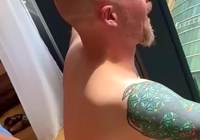 Breeding stepdaddy Against the Window
