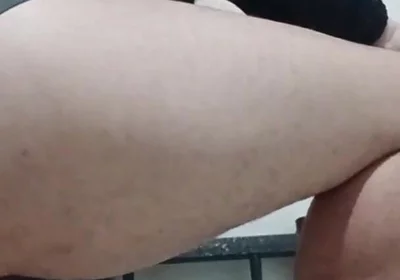 Showing My Fat Ass in Shorts