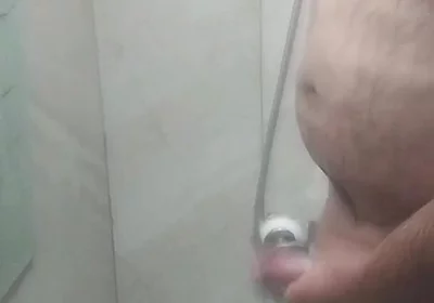 Stepdaddy in the Office Bathroom