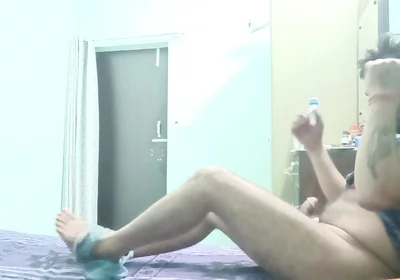 Indian Desi Police Officer Stepson Get Busted by Stepfather While Masturbating