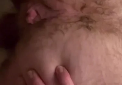 Just Pushing Out a Load From My Hairy Ass