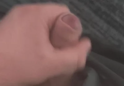 Fat Hairy Bear Jerks off in the Office and Cums on the Floor