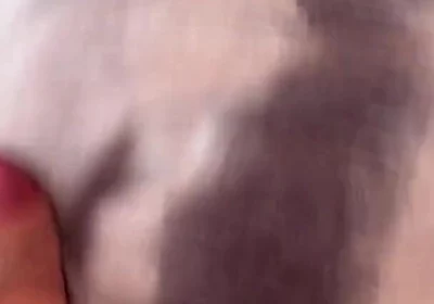 Masturbation with a Dick on a Pillow and Freehands Cum