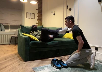 Hot Gay Sex with Sneakers and Dirty Socks
