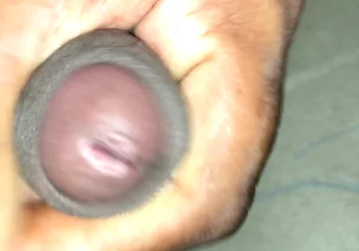 Masturbating