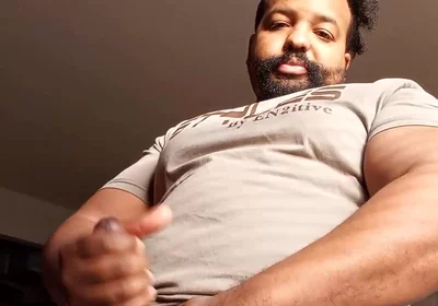 Massage Gun Jerk and Cumshot
