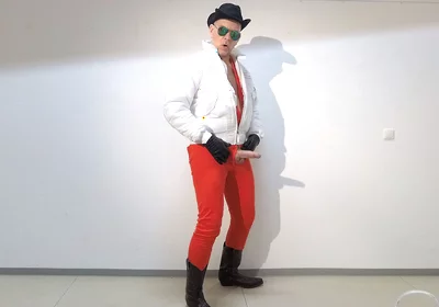 The Cowboy in Red Long Johns 1