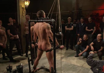 Adam Knox Gets Caught in a Cum Fest