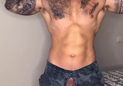 My Big Military Cock Cums with No Touch and Talking Dirty