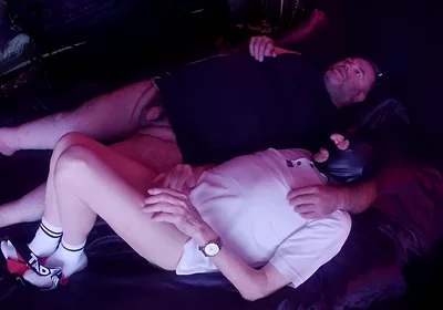 Part 3-lanista Bear & Tawseman Spanking Session in the Vamp Room!