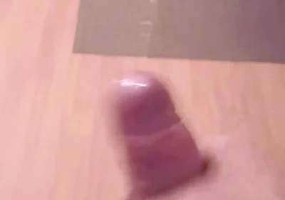 Stretching and Horny Cum