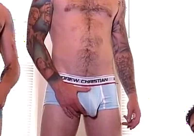Ballbusting Underwear Bro Down